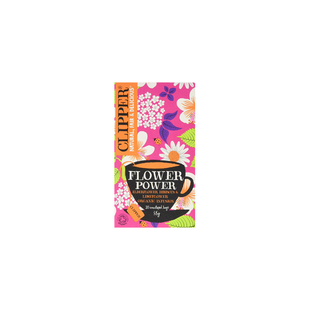 Clipper Flower Power Organic Tea