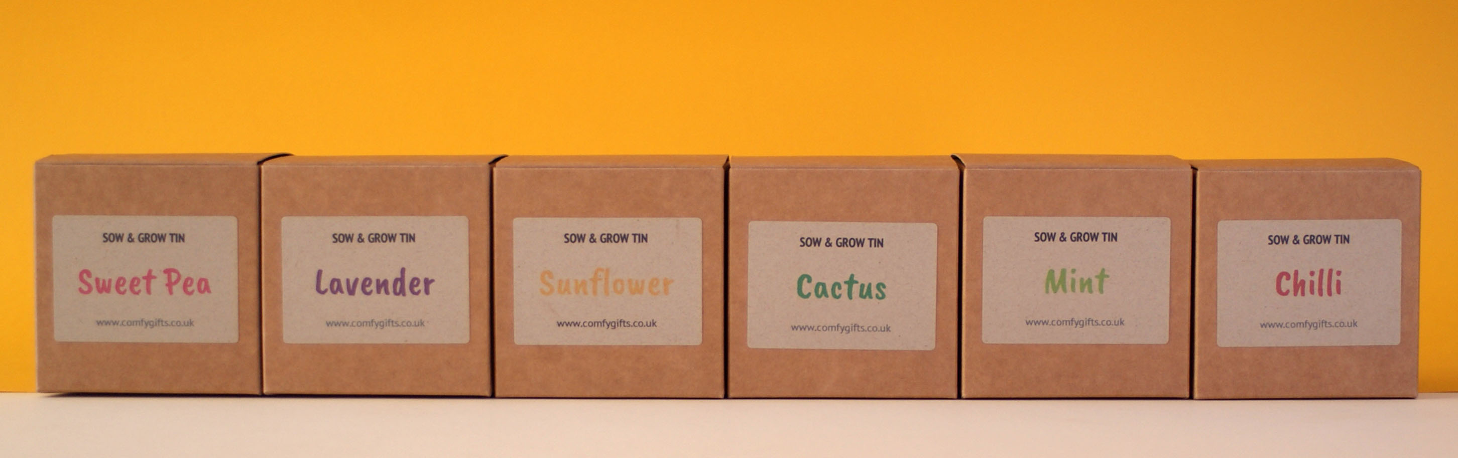 Sow & Grow Tins - fun grow your own gifts delivered